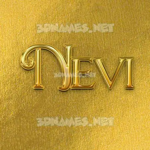 nevi in All Gold style - 3D name wallpaper nevi in All Gold style - 3D name wallpaper