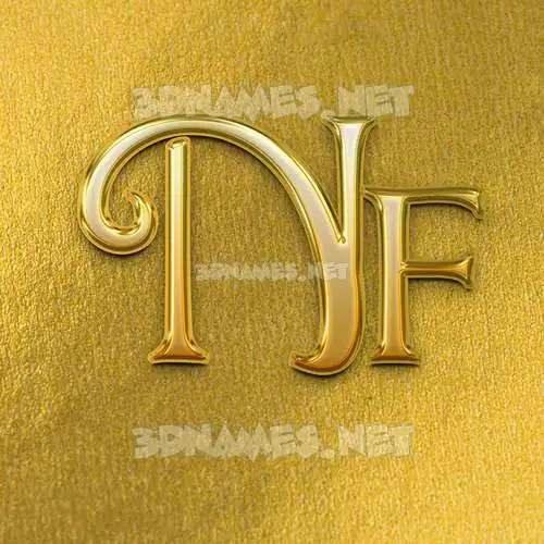 nf in All Gold style - 3D name wallpaper nf in All Gold style - 3D name wallpaper