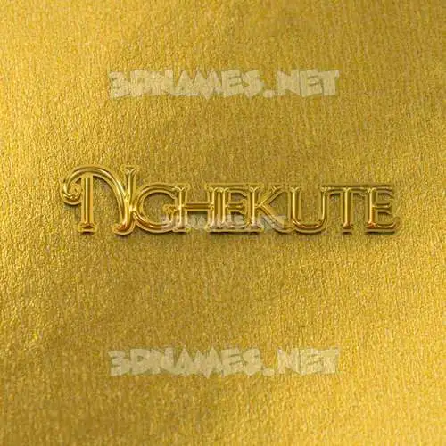 nghekute in All Gold style - 3D name wallpaper nghekute in All Gold style - 3D name wallpaper