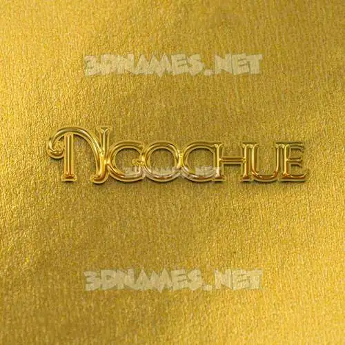 ngochue in All Gold style - 3D name wallpaper ngochue in All Gold style - 3D name wallpaper