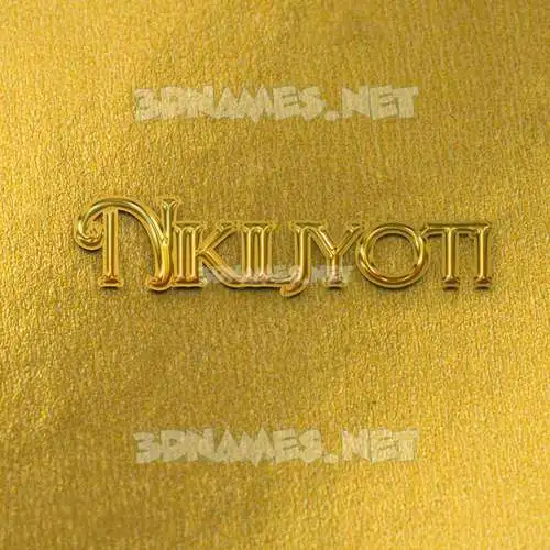 nikiljyoti in All Gold style - 3D name wallpaper nikiljyoti in All Gold style - 3D name wallpaper
