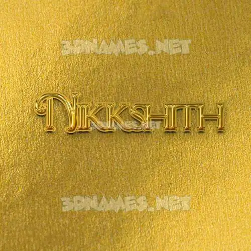 nikkshith in All Gold style - 3D name wallpaper nikkshith in All Gold style - 3D name wallpaper