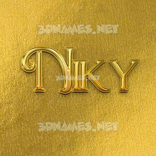 niky in All Gold style - 3D name wallpaper niky in All Gold style - 3D name wallpaper