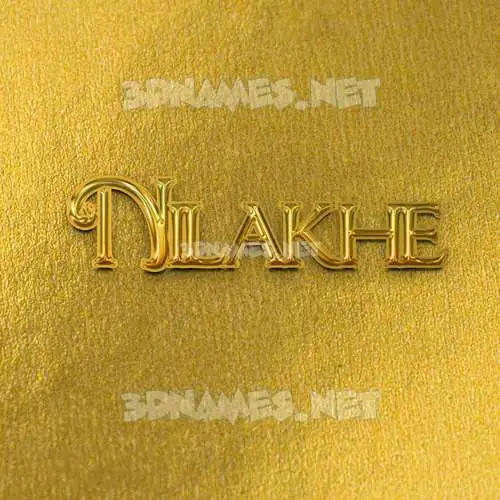 nilakhe in All Gold style - 3D name wallpaper nilakhe in All Gold style - 3D name wallpaper