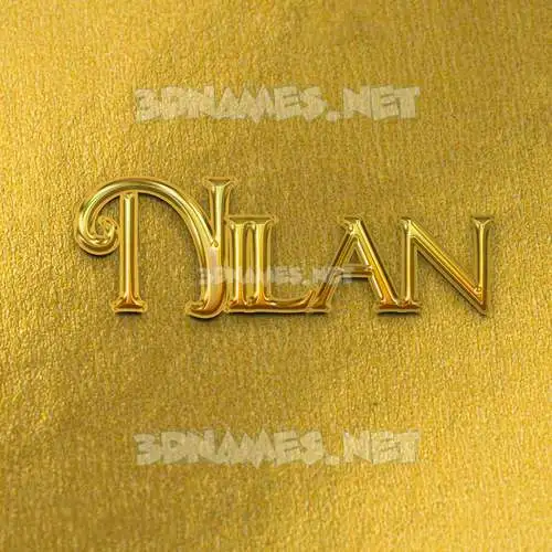 nilan in All Gold style - 3D name wallpaper nilan in All Gold style - 3D name wallpaper