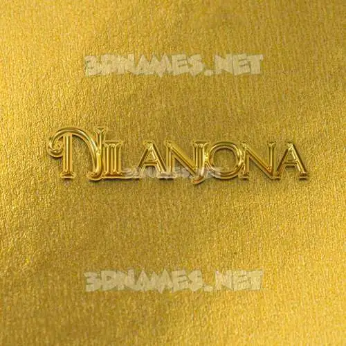 nilanjona in All Gold style - 3D name wallpaper nilanjona in All Gold style - 3D name wallpaper