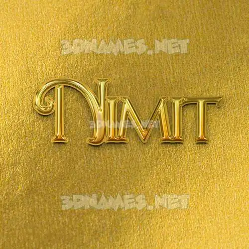 nimit in All Gold style - 3D name wallpaper nimit in All Gold style - 3D name wallpaper