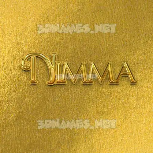 nimma in All Gold style - 3D name wallpaper nimma in All Gold style - 3D name wallpaper