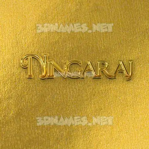 ningaraj in All Gold style - 3D name wallpaper ningaraj in All Gold style - 3D name wallpaper