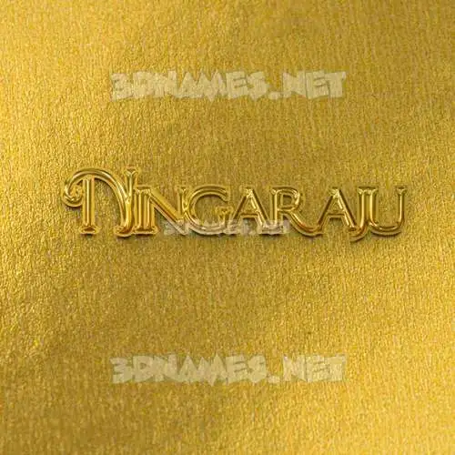 ningaraju in All Gold style - 3D name wallpaper ningaraju in All Gold style - 3D name wallpaper