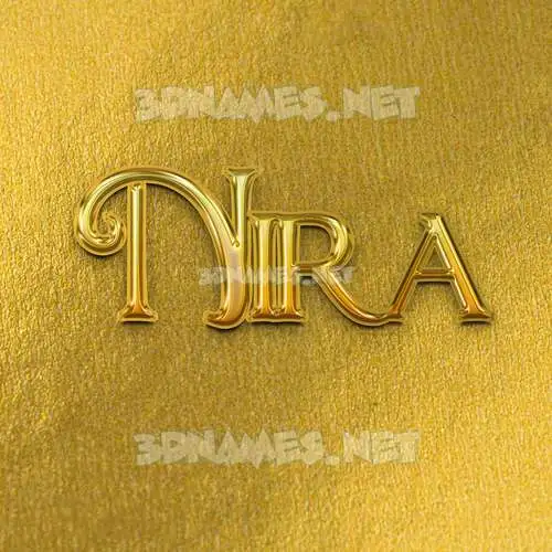 nira in All Gold style - 3D name wallpaper nira in All Gold style - 3D name wallpaper