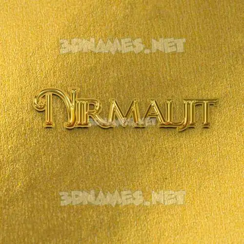 nirmaljit in All Gold style - 3D name wallpaper nirmaljit in All Gold style - 3D name wallpaper