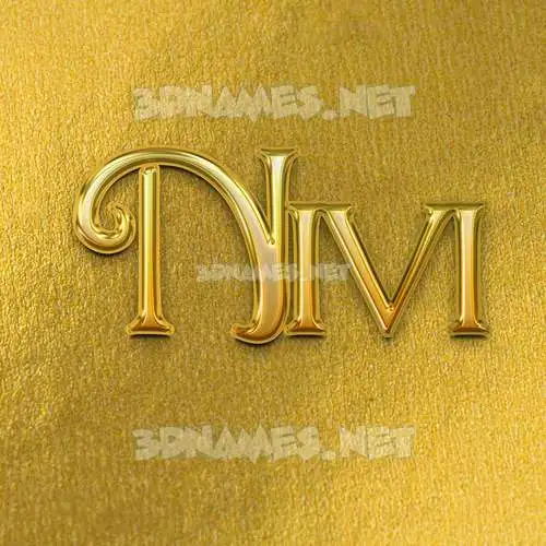 nivi in All Gold style - 3D name wallpaper nivi in All Gold style - 3D name wallpaper