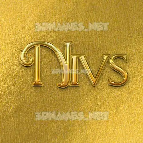 nivs in All Gold style - 3D name wallpaper nivs in All Gold style - 3D name wallpaper