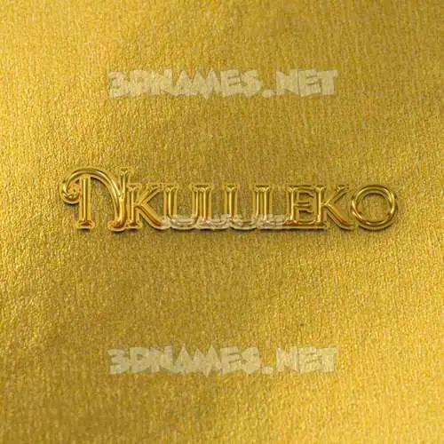 nkululeko in All Gold style - 3D name wallpaper nkululeko in All Gold style - 3D name wallpaper