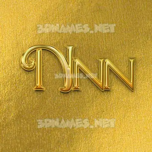 nnn in All Gold style - 3D name wallpaper nnn in All Gold style - 3D name wallpaper
