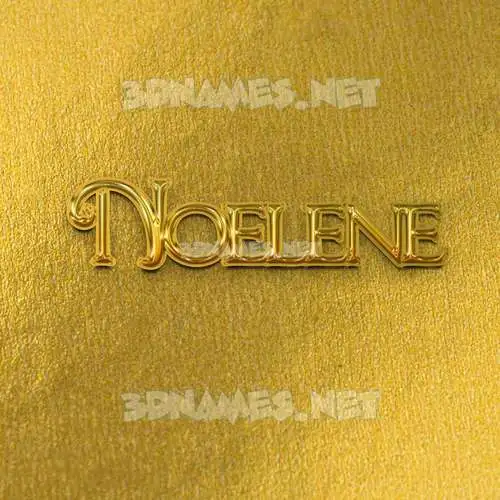 noelene in All Gold style - 3D name wallpaper noelene in All Gold style - 3D name wallpaper