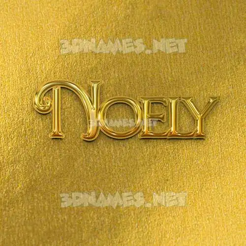 noely in All Gold style - 3D name wallpaper noely in All Gold style - 3D name wallpaper