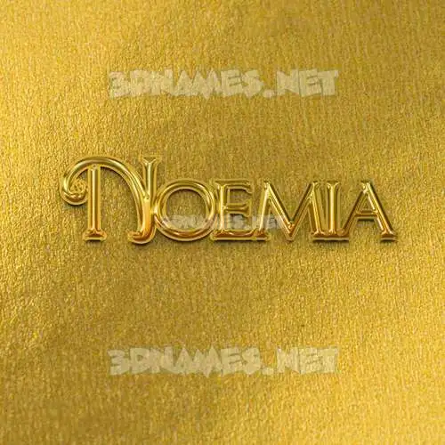 noemia in All Gold style - 3D name wallpaper noemia in All Gold style - 3D name wallpaper