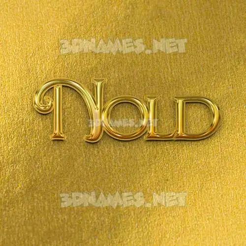 nold in All Gold style - 3D name wallpaper nold in All Gold style - 3D name wallpaper