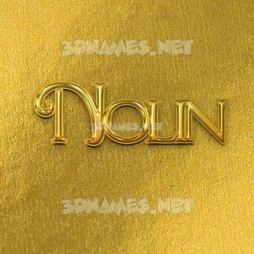 nolin in All Gold style - 3D name wallpaper nolin in All Gold style - 3D name wallpaper