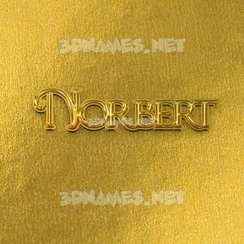 norbert in All Gold style - 3D name wallpaper norbert in All Gold style - 3D name wallpaper