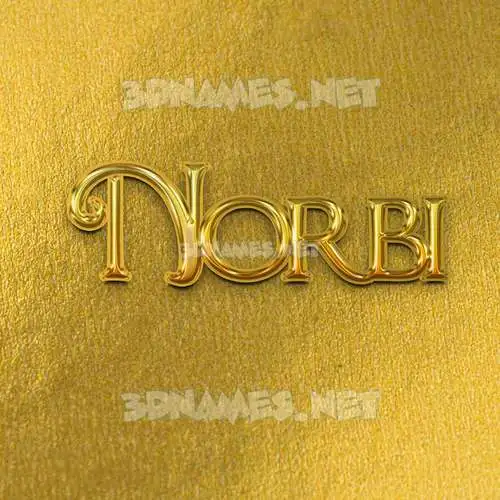 norbi in All Gold style - 3D name wallpaper norbi in All Gold style - 3D name wallpaper