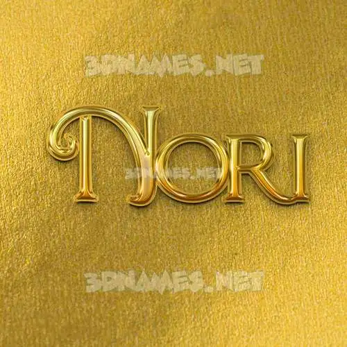 nori in All Gold style - 3D name wallpaper nori in All Gold style - 3D name wallpaper