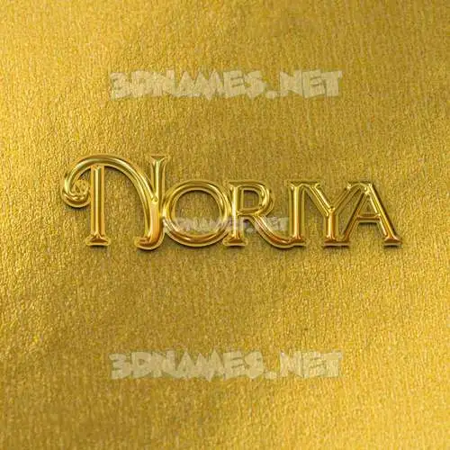 noriya in All Gold style - 3D name wallpaper noriya in All Gold style - 3D name wallpaper