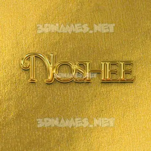 noshee in All Gold style - 3D name wallpaper noshee in All Gold style - 3D name wallpaper