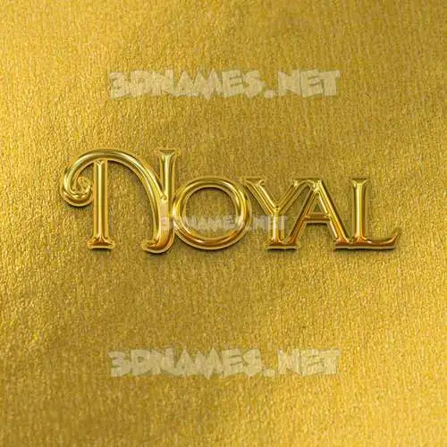 noyal in All Gold style - 3D name wallpaper noyal in All Gold style - 3D name wallpaper