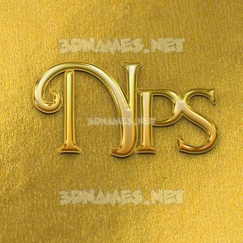 nps in All Gold style - 3D name wallpaper nps in All Gold style - 3D name wallpaper