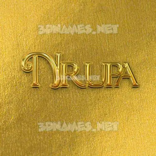 nrupa in All Gold style - 3D name wallpaper nrupa in All Gold style - 3D name wallpaper