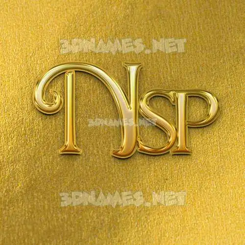 nsp in All Gold style - 3D name wallpaper nsp in All Gold style - 3D name wallpaper