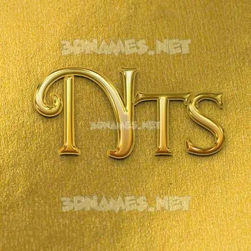 nts in All Gold style - 3D name wallpaper nts in All Gold style - 3D name wallpaper