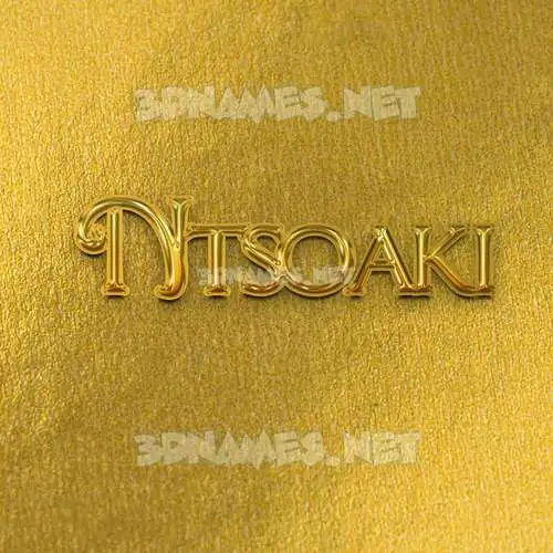 ntsoaki in All Gold style - 3D name wallpaper ntsoaki in All Gold style - 3D name wallpaper