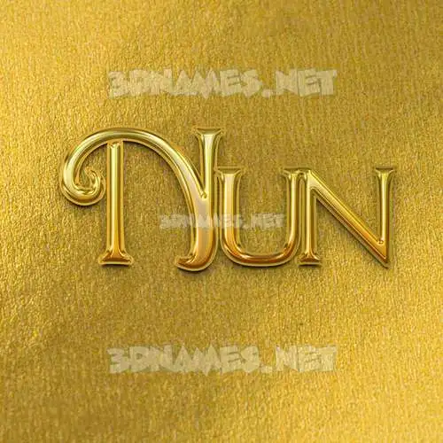 nun in All Gold style - 3D name wallpaper nun in All Gold style - 3D name wallpaper