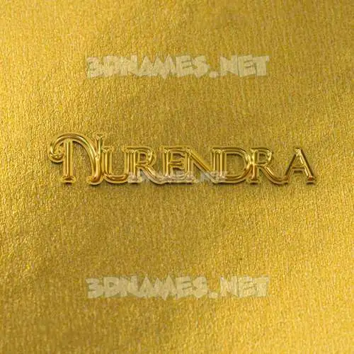 nurendra in All Gold style - 3D name wallpaper nurendra in All Gold style - 3D name wallpaper