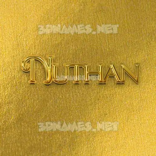 nuthan in All Gold style - 3D name wallpaper nuthan in All Gold style - 3D name wallpaper