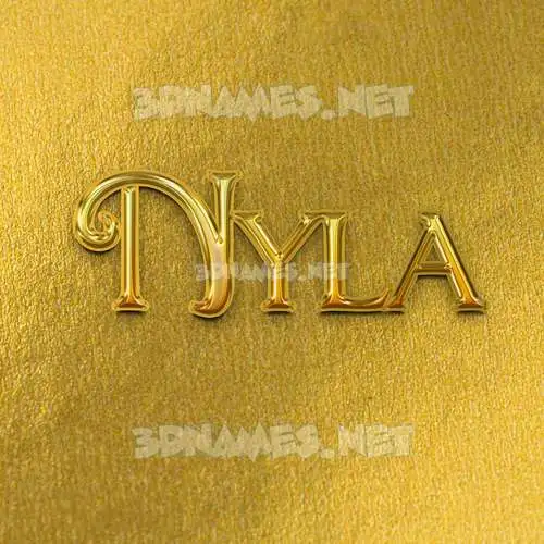 nyla in All Gold style - 3D name wallpaper nyla in All Gold style - 3D name wallpaper