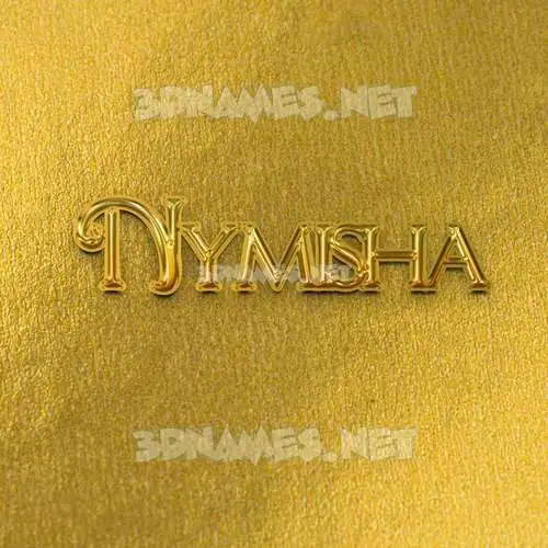 nymisha in All Gold style - 3D name wallpaper nymisha in All Gold style - 3D name wallpaper