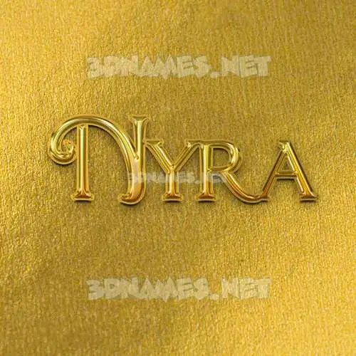 nyra in All Gold style - 3D name wallpaper nyra in All Gold style - 3D name wallpaper