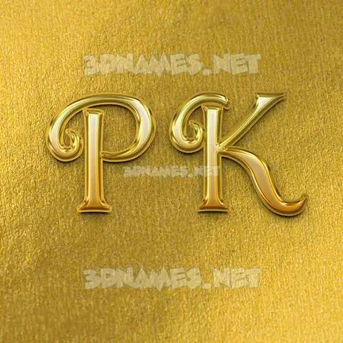 p k in All Gold style - 3D name wallpaper p k in All Gold style - 3D name wallpaper