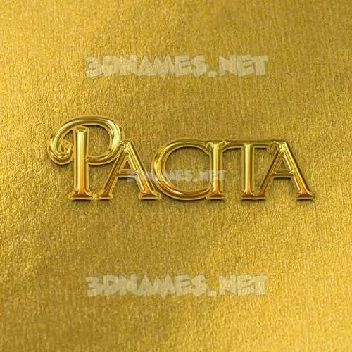 pacita in All Gold style - 3D name wallpaper pacita in All Gold style - 3D name wallpaper