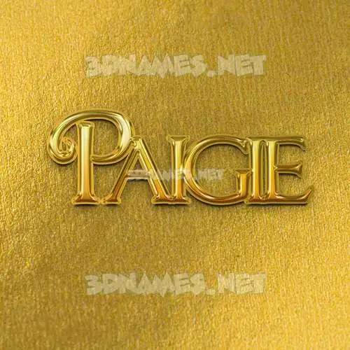 paigie in All Gold style - 3D name wallpaper paigie in All Gold style - 3D name wallpaper