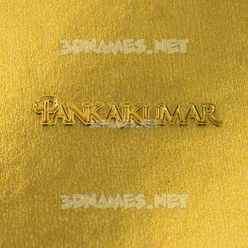 pankajkumar in All Gold style - 3D name wallpaper pankajkumar in All Gold style - 3D name wallpaper