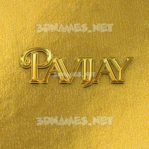 pavijay in All Gold style - 3D name wallpaper pavijay in All Gold style - 3D name wallpaper
