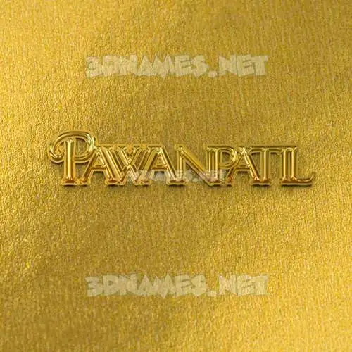 pawanpatil in All Gold style - 3D name wallpaper pawanpatil in All Gold style - 3D name wallpaper