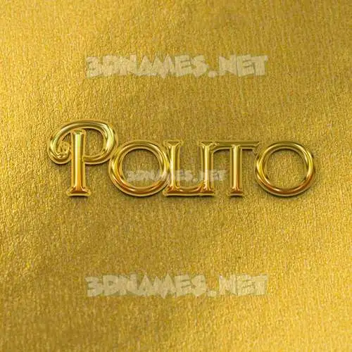 polito in All Gold style - 3D name wallpaper polito in All Gold style - 3D name wallpaper