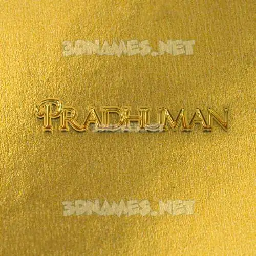 pradhuman in All Gold style - 3D name wallpaper pradhuman in All Gold style - 3D name wallpaper